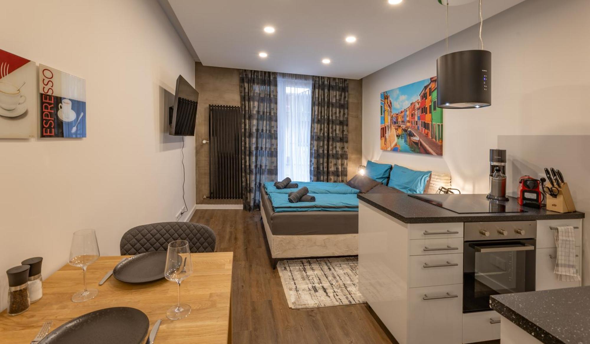 Apartment Sweethome - Kueche, Wifi, Naehe Gruenwalder Stadion